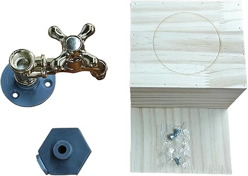 Miniatura 9 de Dispensador de licor de madera para bar casero, dispensador de vino de whisky con forma de grifo, accesorios de bar, regalos de whisky para hombres,