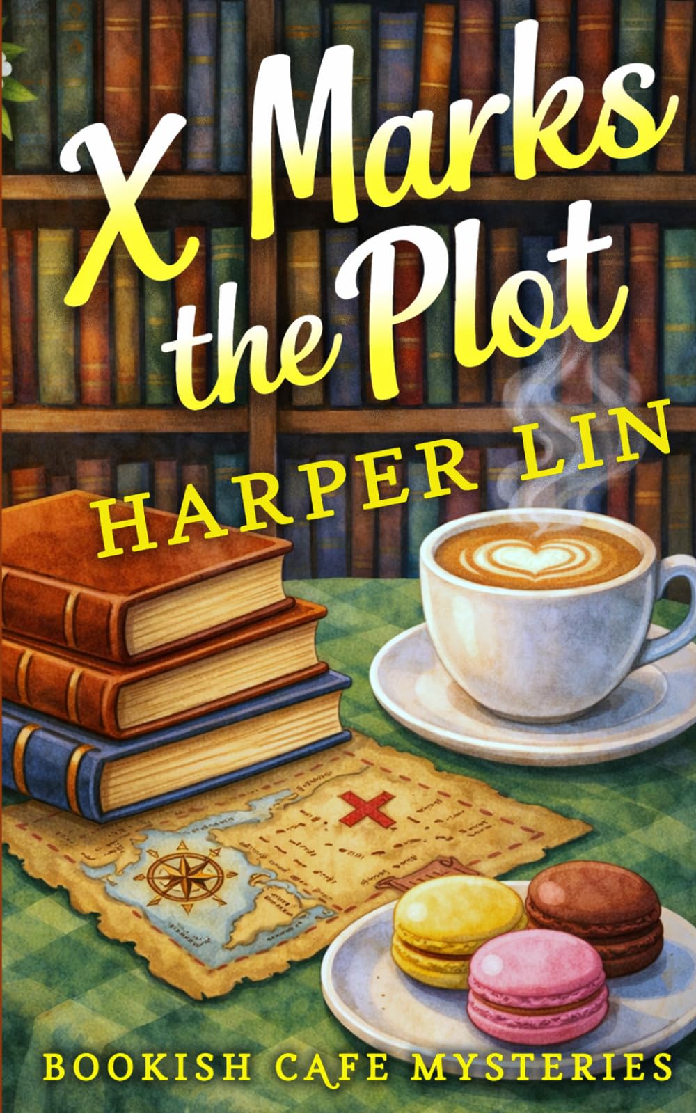 X Marks the Plot: A Bookish Cafe Mystery