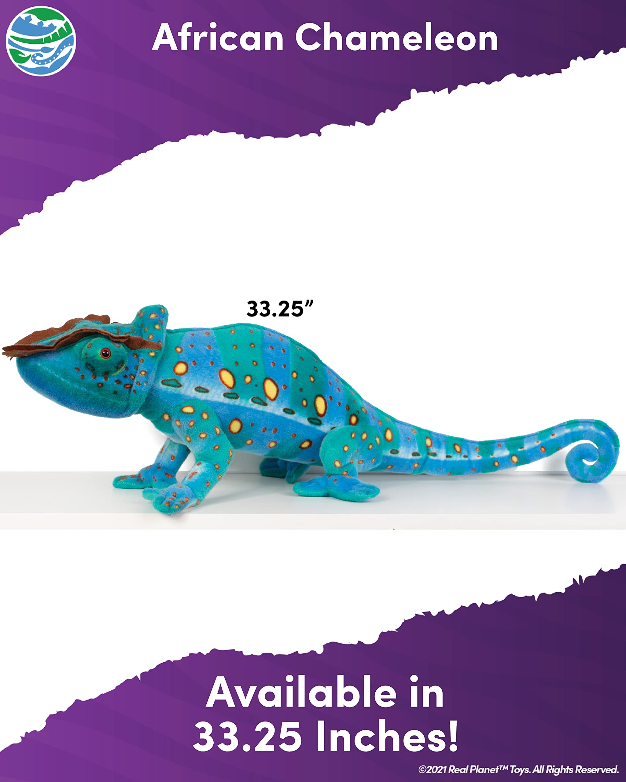 ズルズルチャムチャムカメレオン Amazon.com: Real Planet 33.25