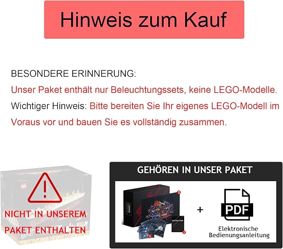 BrickBling LED-Beleuchtung Kompatibel mit Lego Creator Expert Titanic Building Set 10294 (Kein Modell) DIY-Beleuchtungsset mit Rauchmodul für das Titanic-Schiff Dekorationslicht für 10294