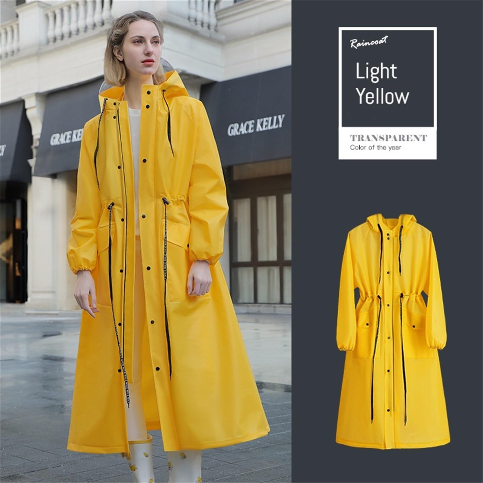 Poncho Antipioggia Impermeabile For Adulti, Da Donna, Da Uomo E Da Donna, Singolo, Lungo, Completo, Nuovo, Poncho Antipioggia Da Ciclismo, Da Donna, Impermeabile