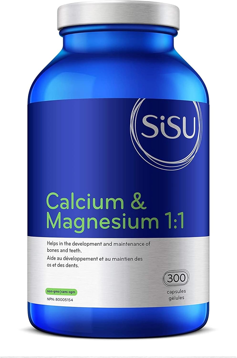 SISU Calcium & Magnesium 11 with D3 Maintain Strong Bones & Teeth, Prevents Osteoporosis and