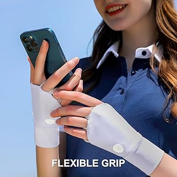 Amazon | UVカット ハンドカバー 手甲 釣りゴルフ テニス 日焼け防止