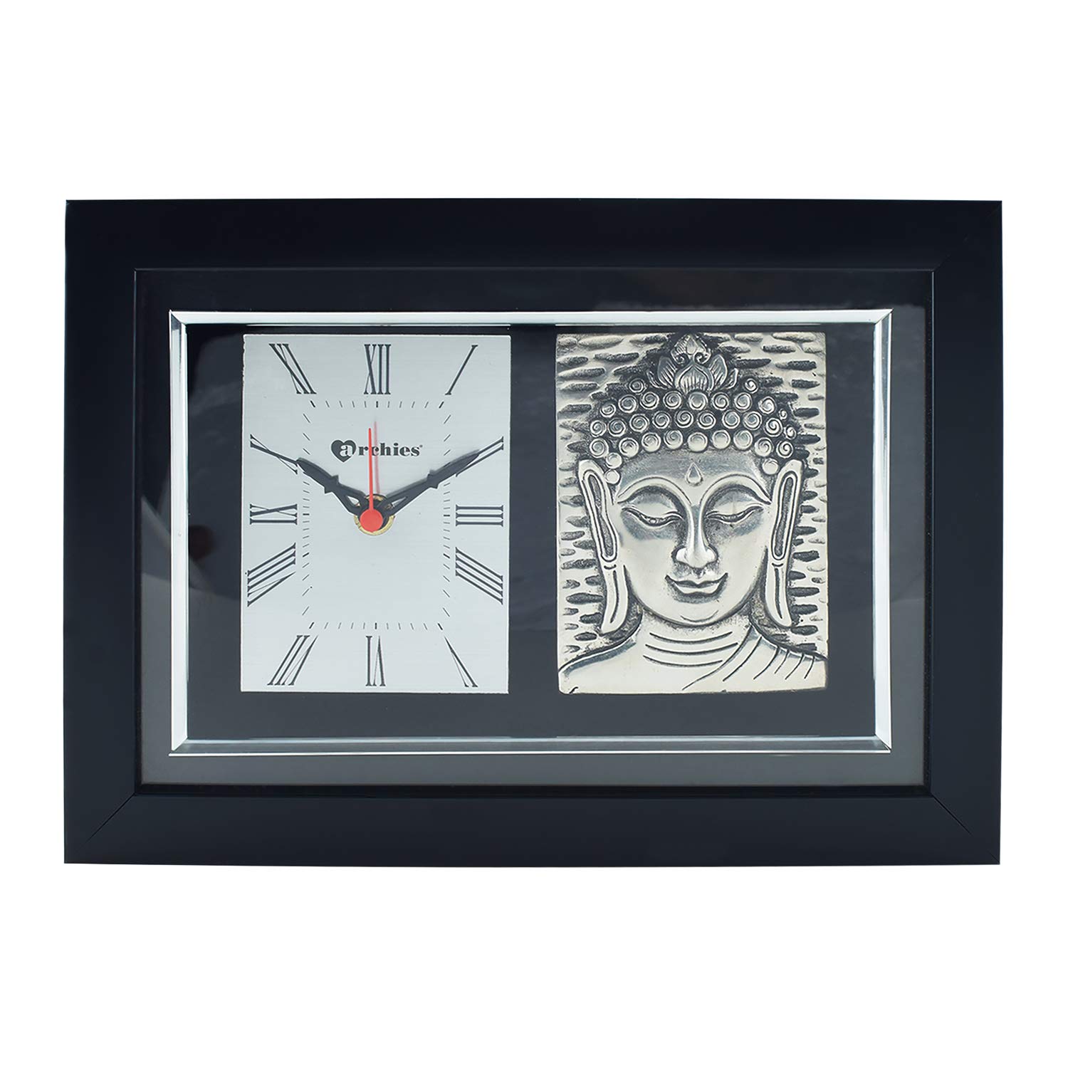 Archies Buddha Clock Analog Table Clocks Desk Top Wall Hanging | Desertcart  Seychelles, image size:1500x1500