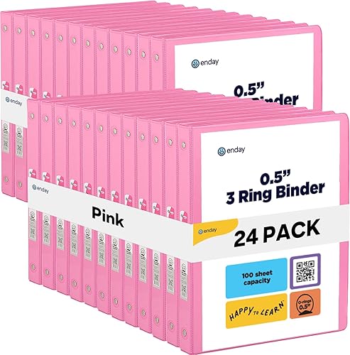 Vista 283 de Carpeta de 3 anillos de 1 pulgada, cubierta transparente de 1 pulgada con 2 bolsillos interiores, carpetas de anillos redondos de colores, en gris