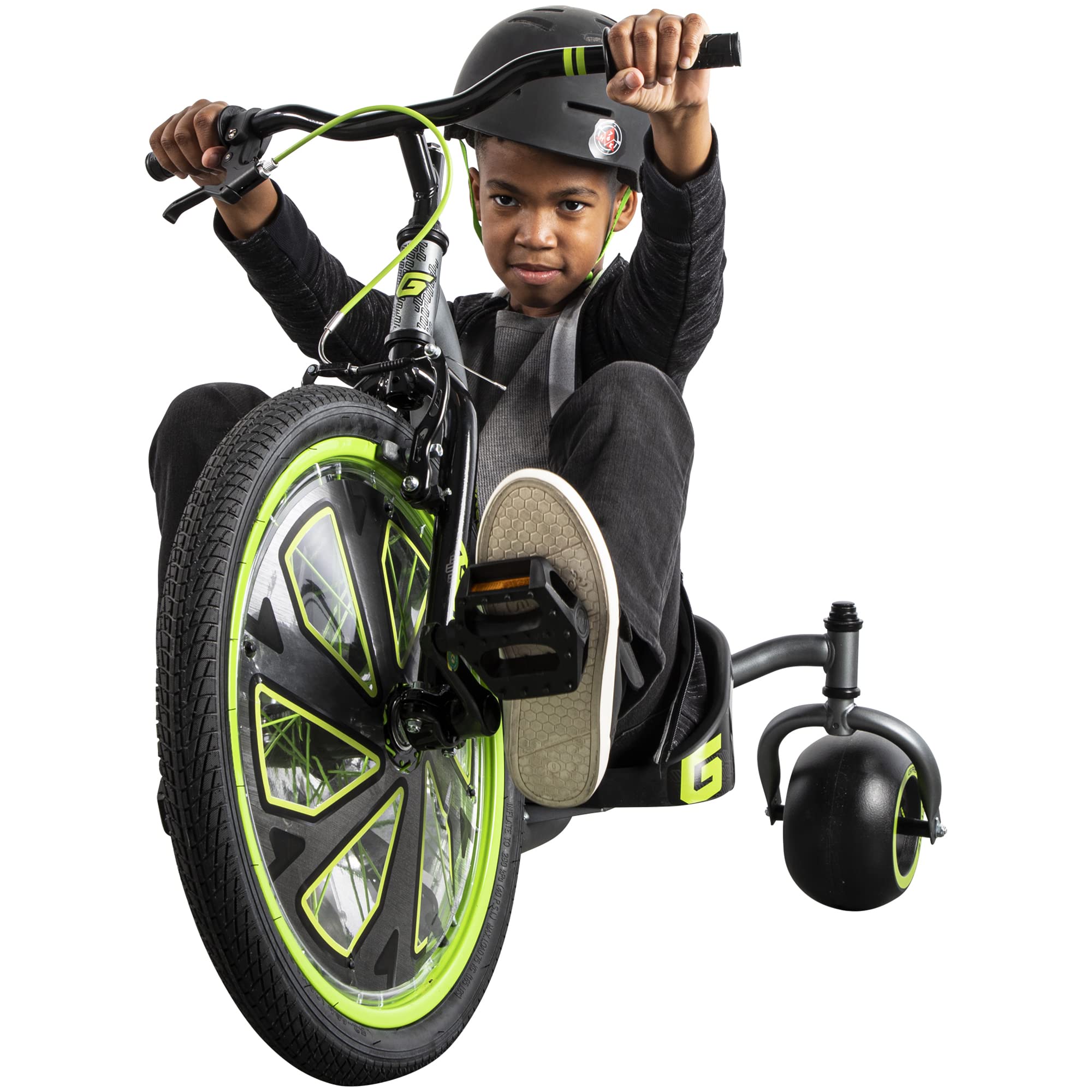 Amazon.co.jp: Huffy Green Machine 20インチ ドリフトトライク