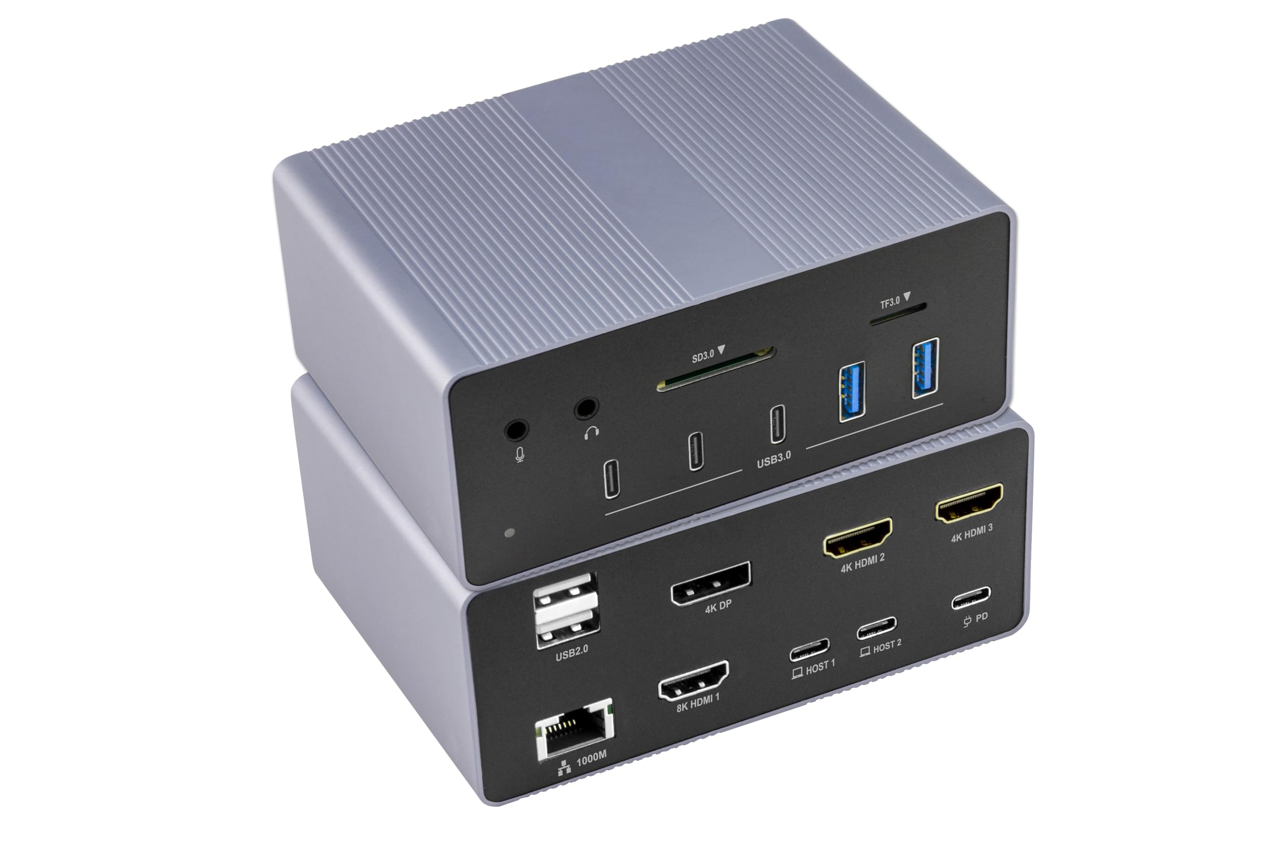 Docking Station 19 in 1 pour installer un bureau de télétravail