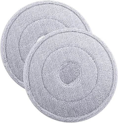 Limpieza de pisos sin esfuerzo, 2 piezas, cabezales de repuesto de fregona para madera dura