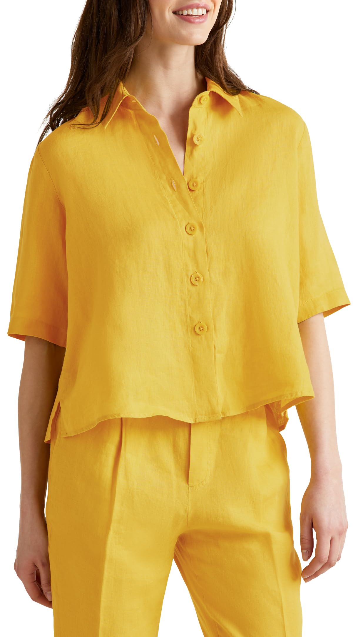 United Colors of Benetton Camicia 5bml5qb75 Blouse Femme (Lot de 1)