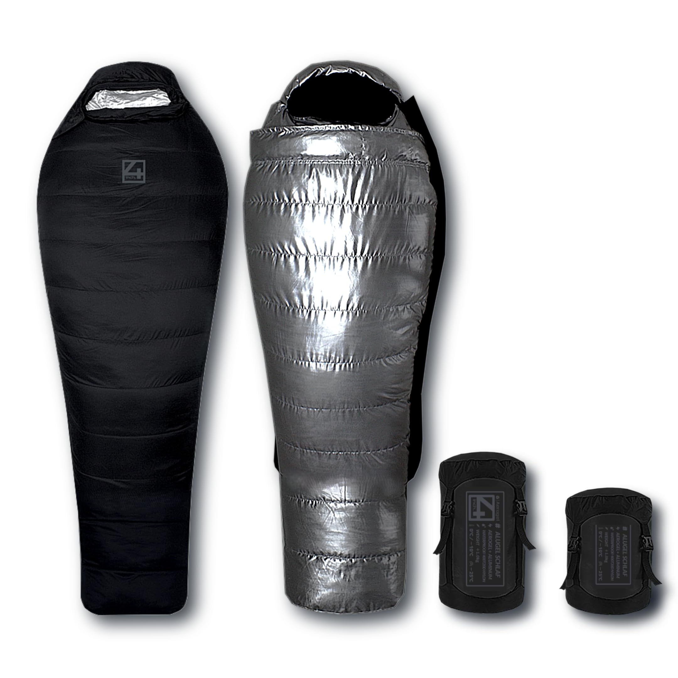 Amazon.co.jp: 【エアロゲル寝袋】ブラック （-25℃対応 極寒でも暖かい