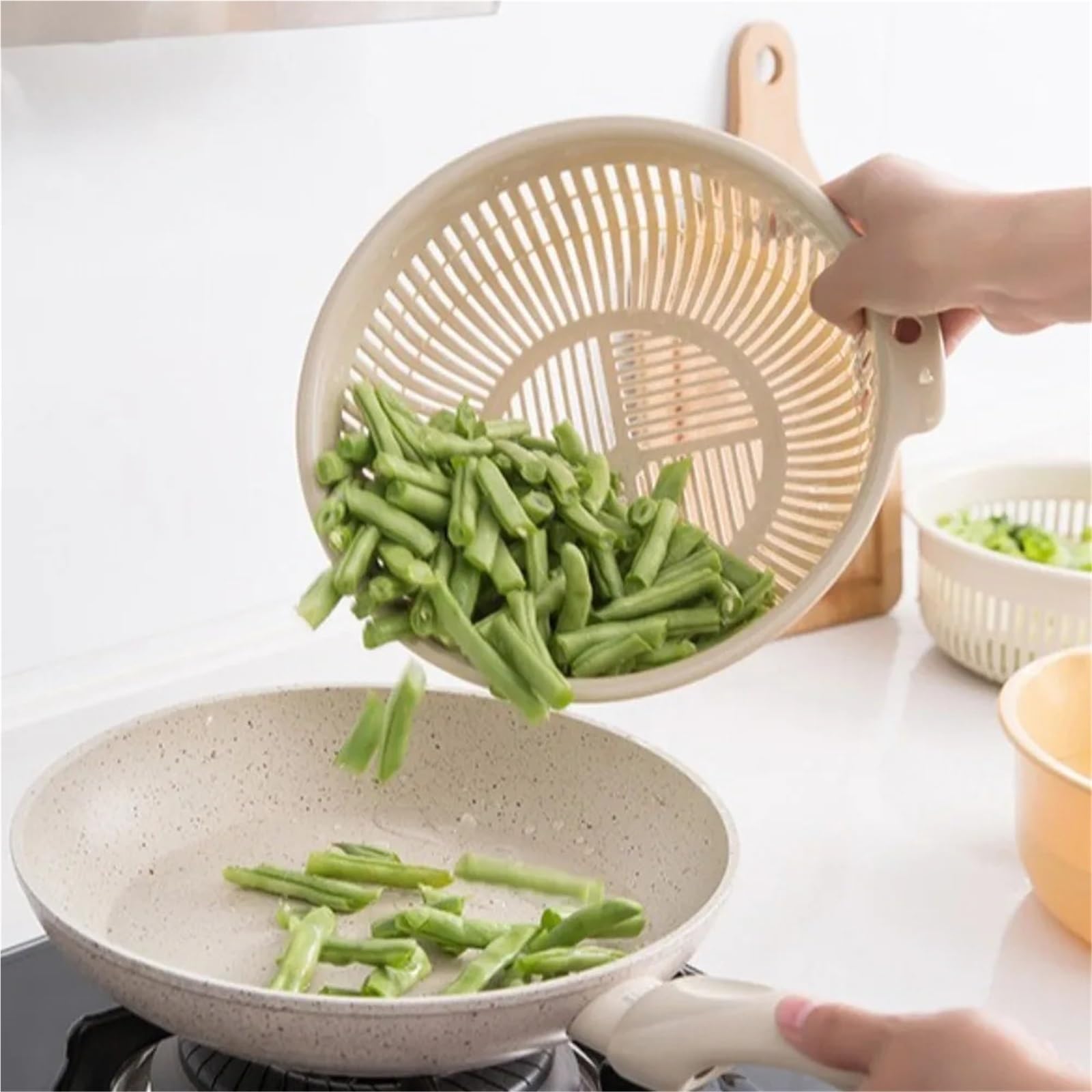 Cesta de drenaje cocina 2 en 1 3 piezas Para Cocina