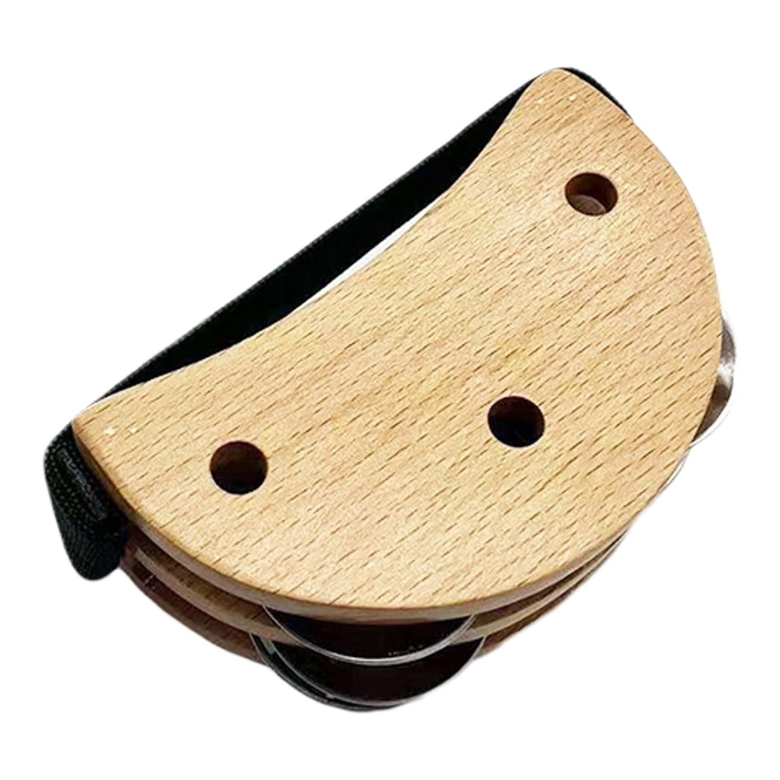 Pandereta de Pie Pandereta de percusión pie, cascabel Metal, agitadores, juego tambor for guitarra