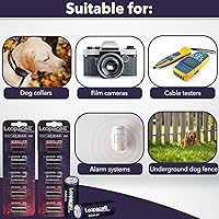 Vista 5 de 10 4LR44 6V Baterías Alcalinas para perro collares de choque/entrenamiento por Loopacell.