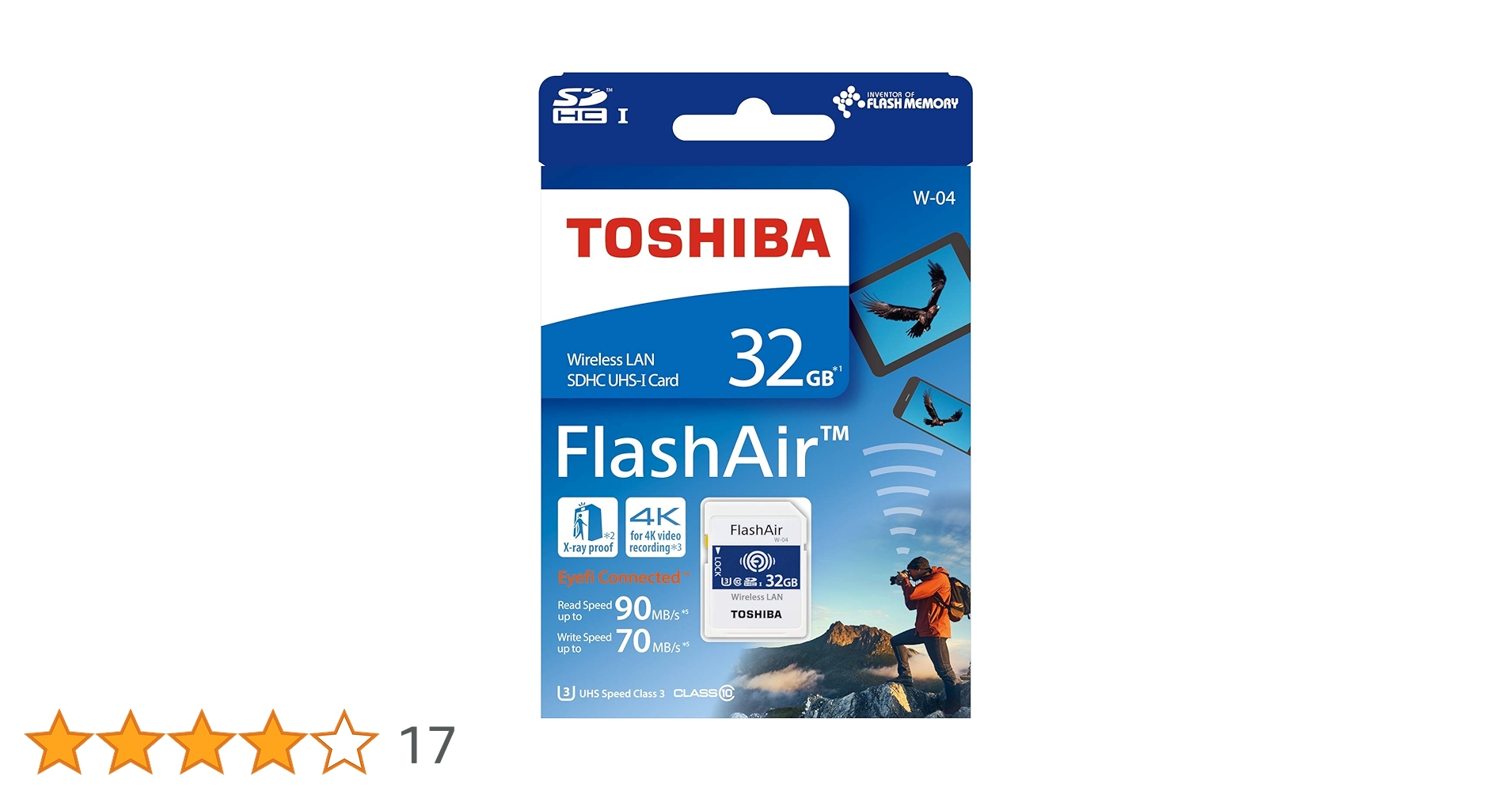 その他 TOSHIBA FLASHAIR W-03 32GB Amazon | TOSHIBA(東芝) 無線LAN搭載SDHCカード FlashAir W-03 [32GB
