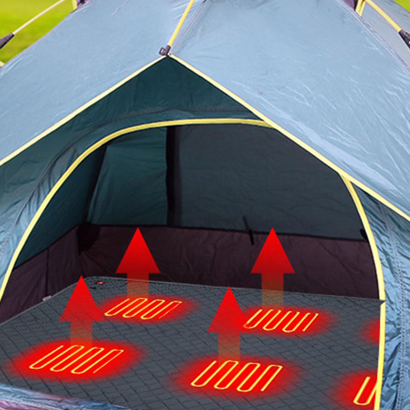 Beheizte Schlafsackunterlage,Schlafsack-Heizunterlage,USB Power 6
