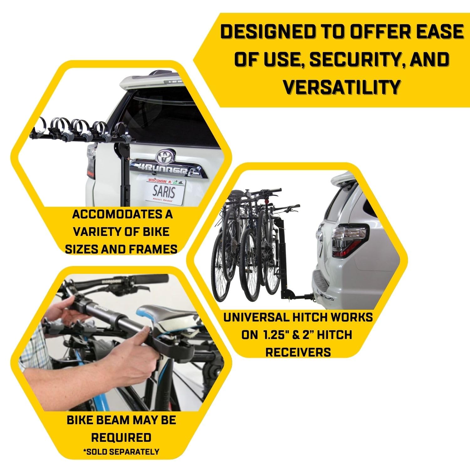 Saris Superclamp 2-Bike Hitch Rack - Freewheel Bike Shop - Minneapolis - View #9