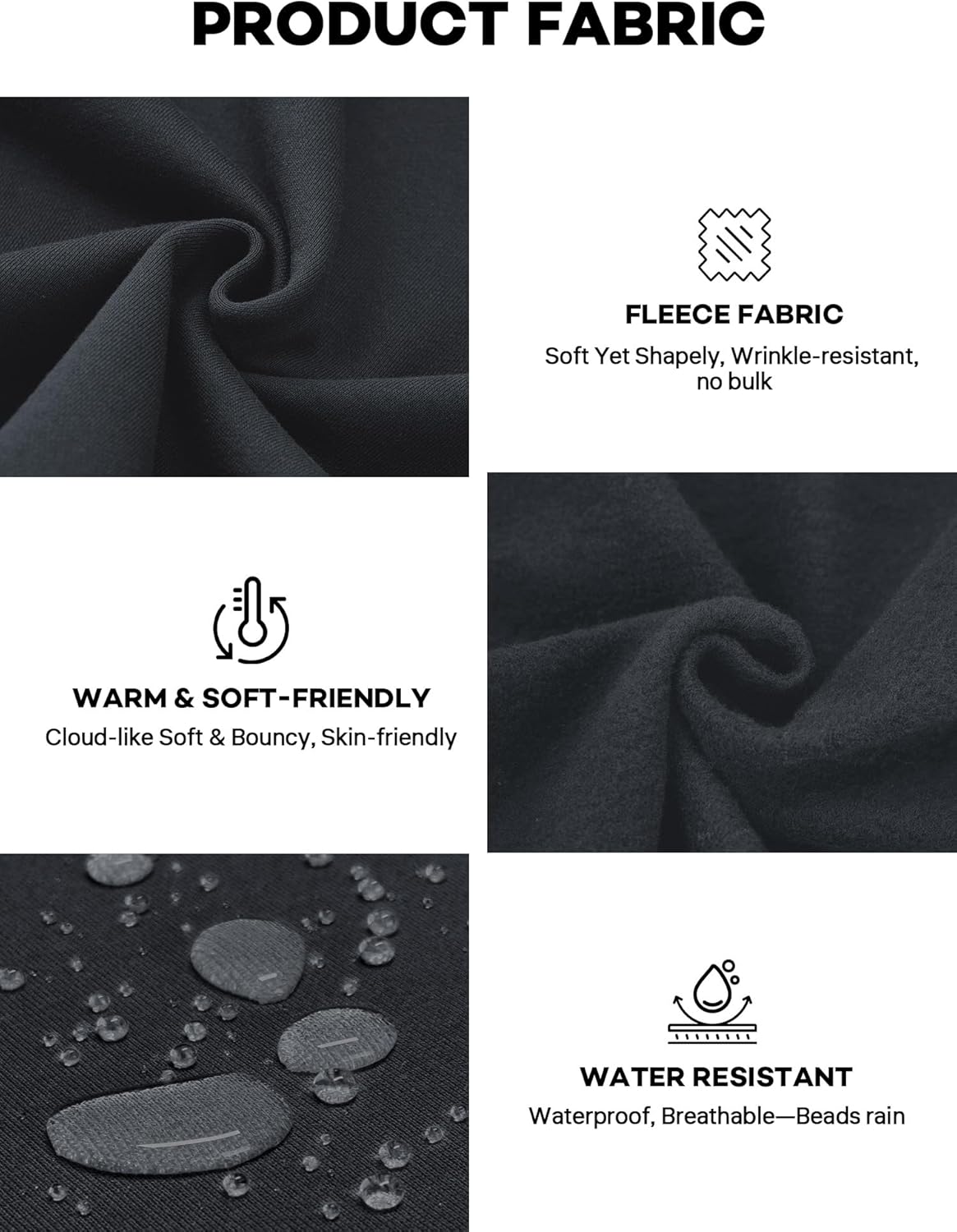 FR Hoodies for Men 100% C Flame Resistant Pullover 10.5oz FR Sweatshirt Heavy Weight Hooded Shirt - Image 6