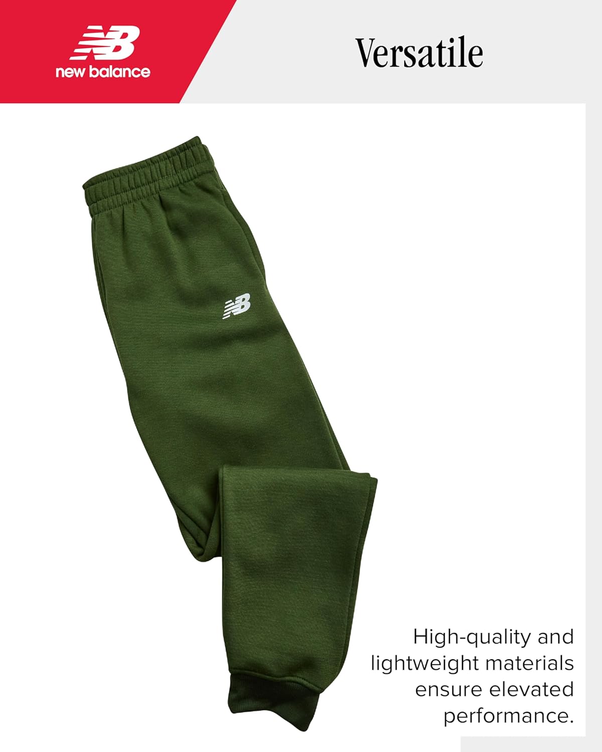 New Balance Boys Tracksuit Set - 2 Piece Classic Hoodie Sweatshirt and Boys Jogger Sweatpants with Pockets (Sizes: 8-16) - Image 4