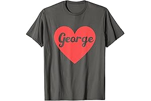 I Heart George - First Names And Hearts, George Not Found T-Shirt