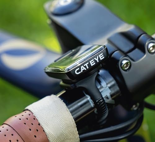 Miniatura 19 de CATEYE Urban Wireless Bike Computer – Analog Speedometer & Odometer with Calorie Tracking, FlexTight™ Mount, Auto Start/Stop, Programmable Odometer