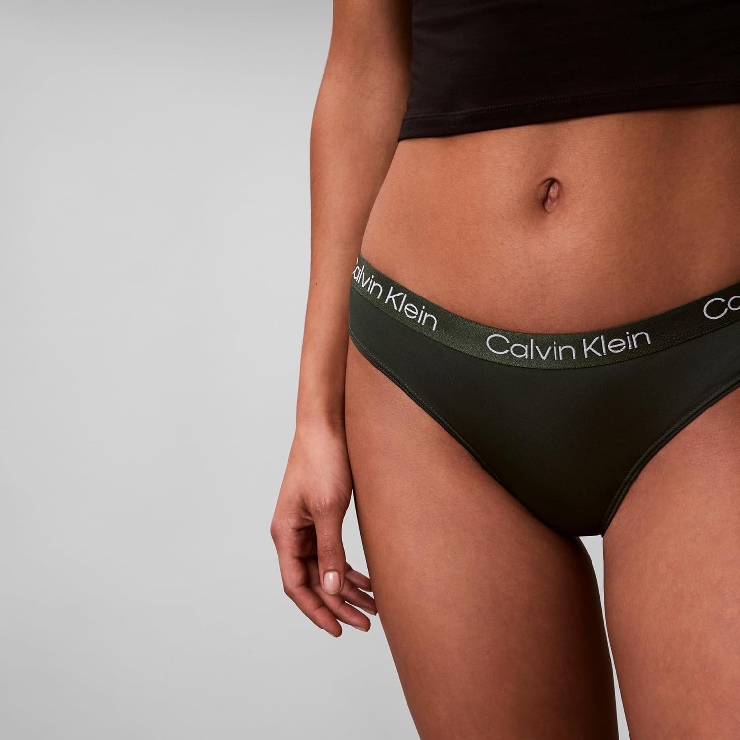 Calvin Klein womens Motive Micro Stretch Multipack Bikini Panty - Image 5