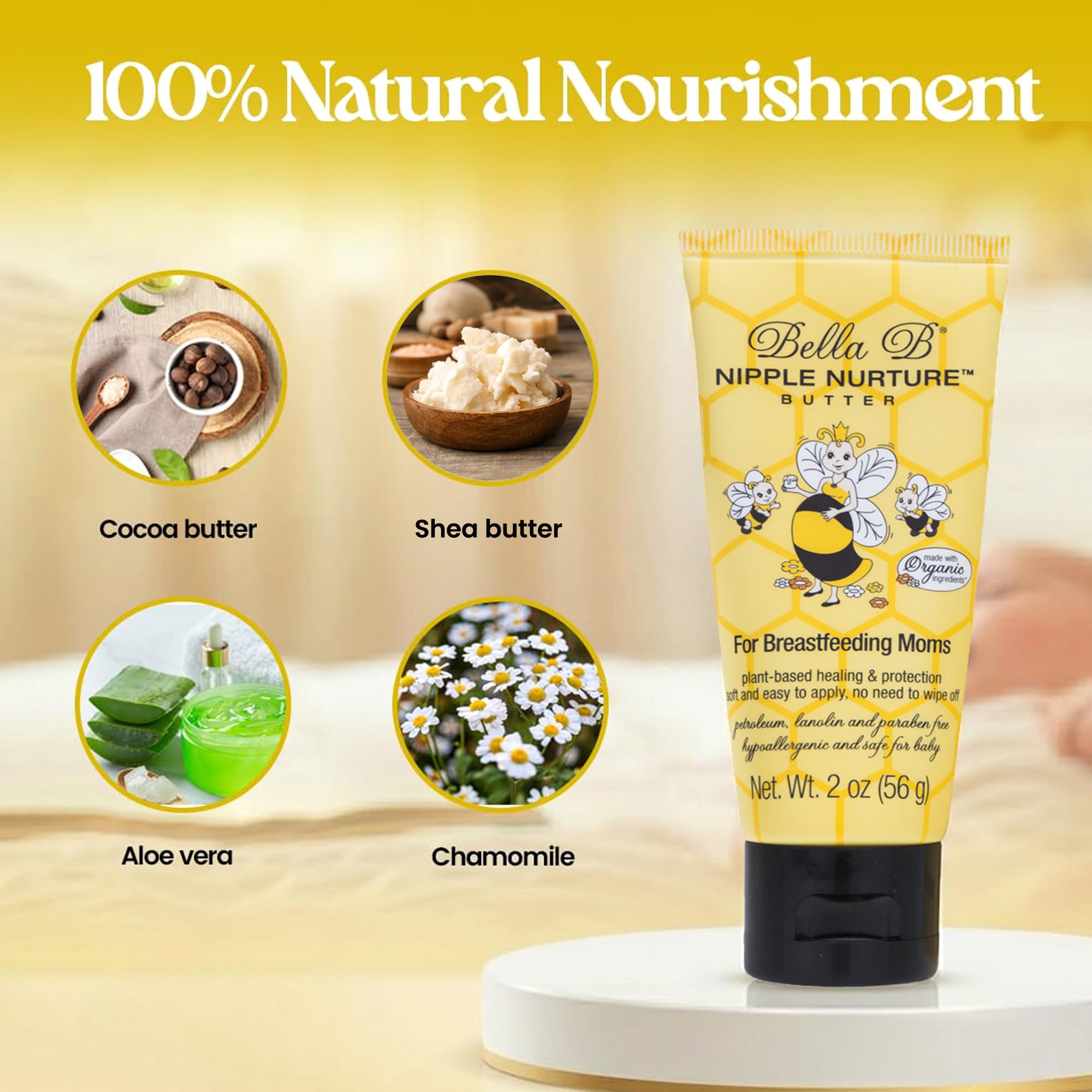 Bella B Nipple Nurture Butter, 2 oz by Bella B