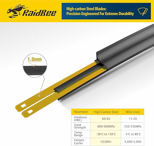 Miniatura 7 de 3 limpiaparabrisas de repuesto, 2 delanteros de 26 y 16 pulgadas, y 1 trasero de 14 pulgadas, para Hyundai Tucson 16-20,07-12 Mazda CX-7, calidad