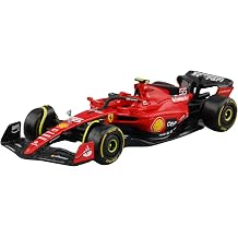 Bburago 1/43 Scale F 1 Model Car 2023 SF 23 F 1#55 Carlos Saints and Charles Leclerc Die Cast Model Car 36836