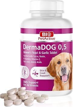 Biopetactive Dermadog Brewers Dog Vitamin, 150 Tablets