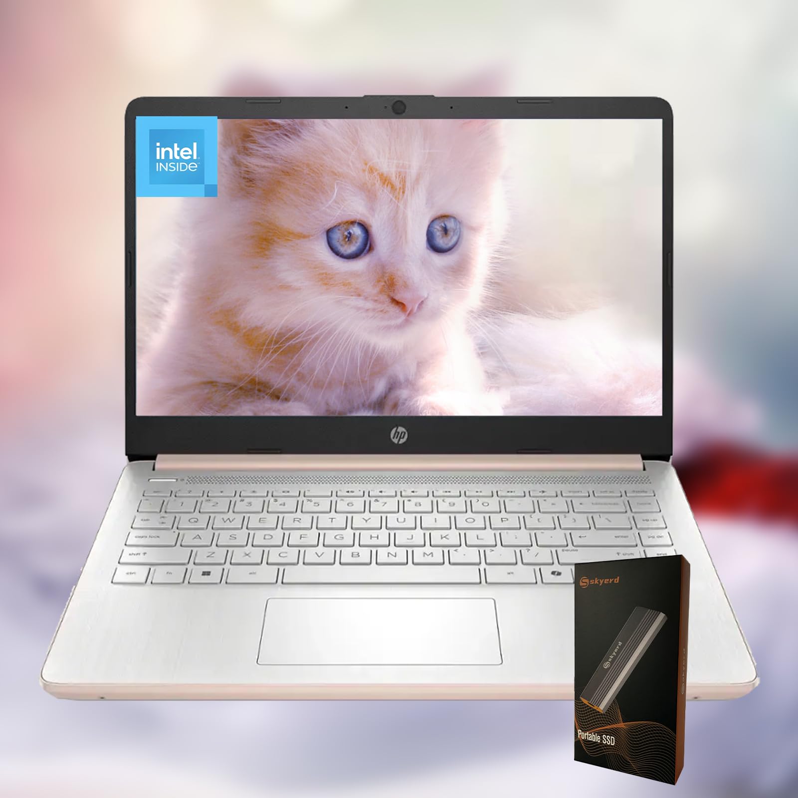 Amazon.co.jp: HP 14インチノートパソコン、Microsoft 365、Copilot AI