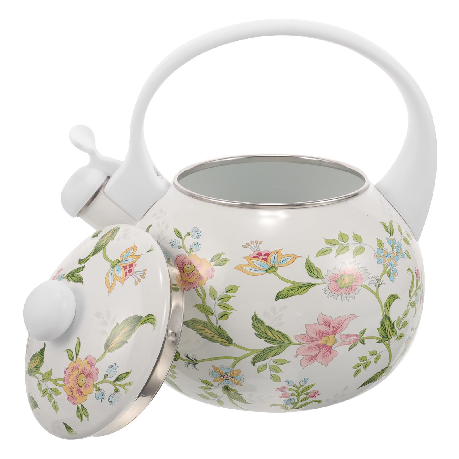 Bouilloire en émail premium 2,2l robuste avec revêtement haute densité