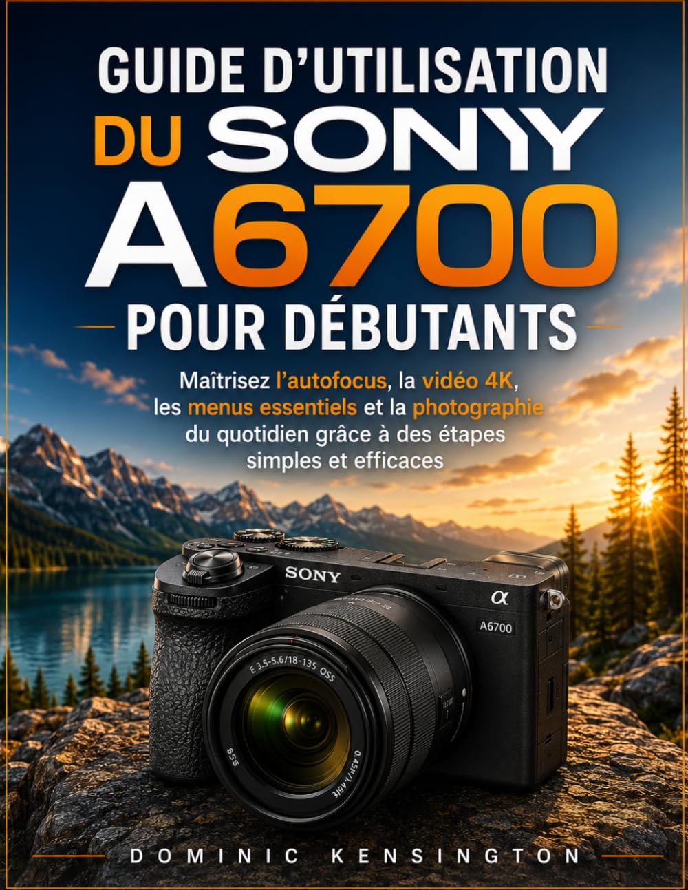Guide d'utilisation du Sony A6700 pour débutants: Maîtrisez autofocus, vidéo 4K, menus essentiels et photographie du quotidien grâce à des étapes simples et efficaces