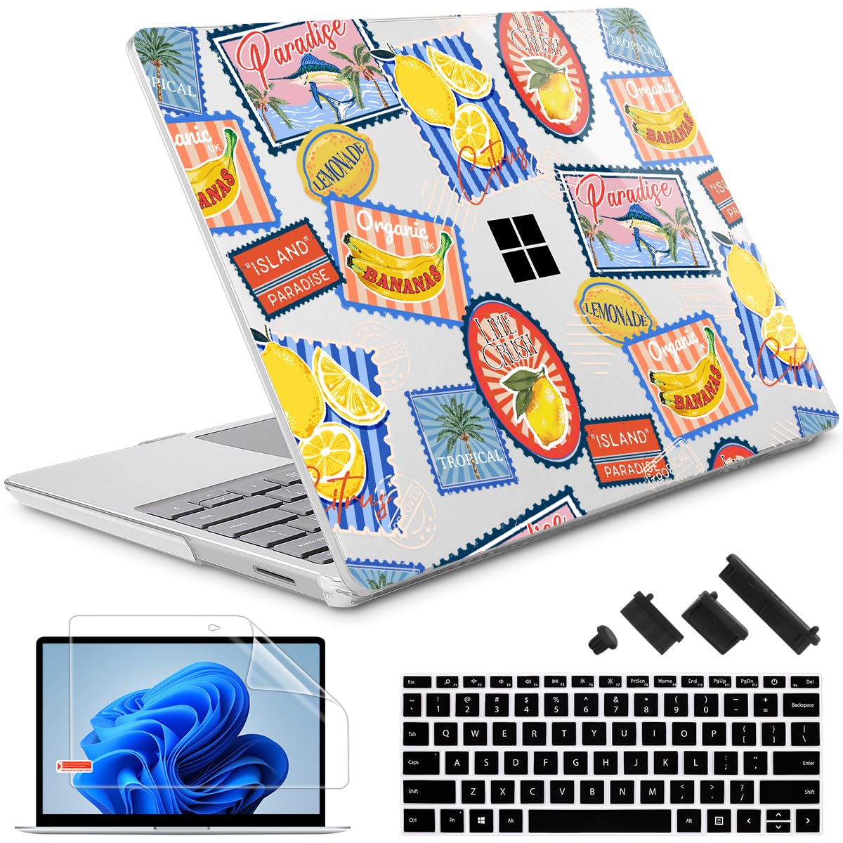 Coque rigide Surface Go 3 avec protège-clavier contre les rayures - 8