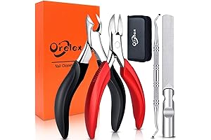 Professional Heavy-Duty Toenail Clippers for Seniors and Adults with Thick Toenails