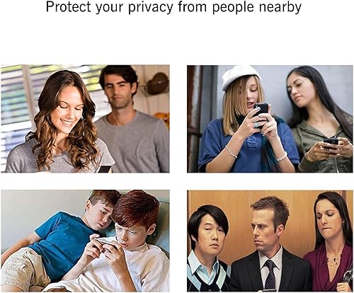 Miniatura 8 de Ailun Protector de pantalla de privacidad para iPhone 11 Pro MaxiPhone Xs Max 65 pulgadas paquete de 2 fundas de vidrio templado antiespía negro