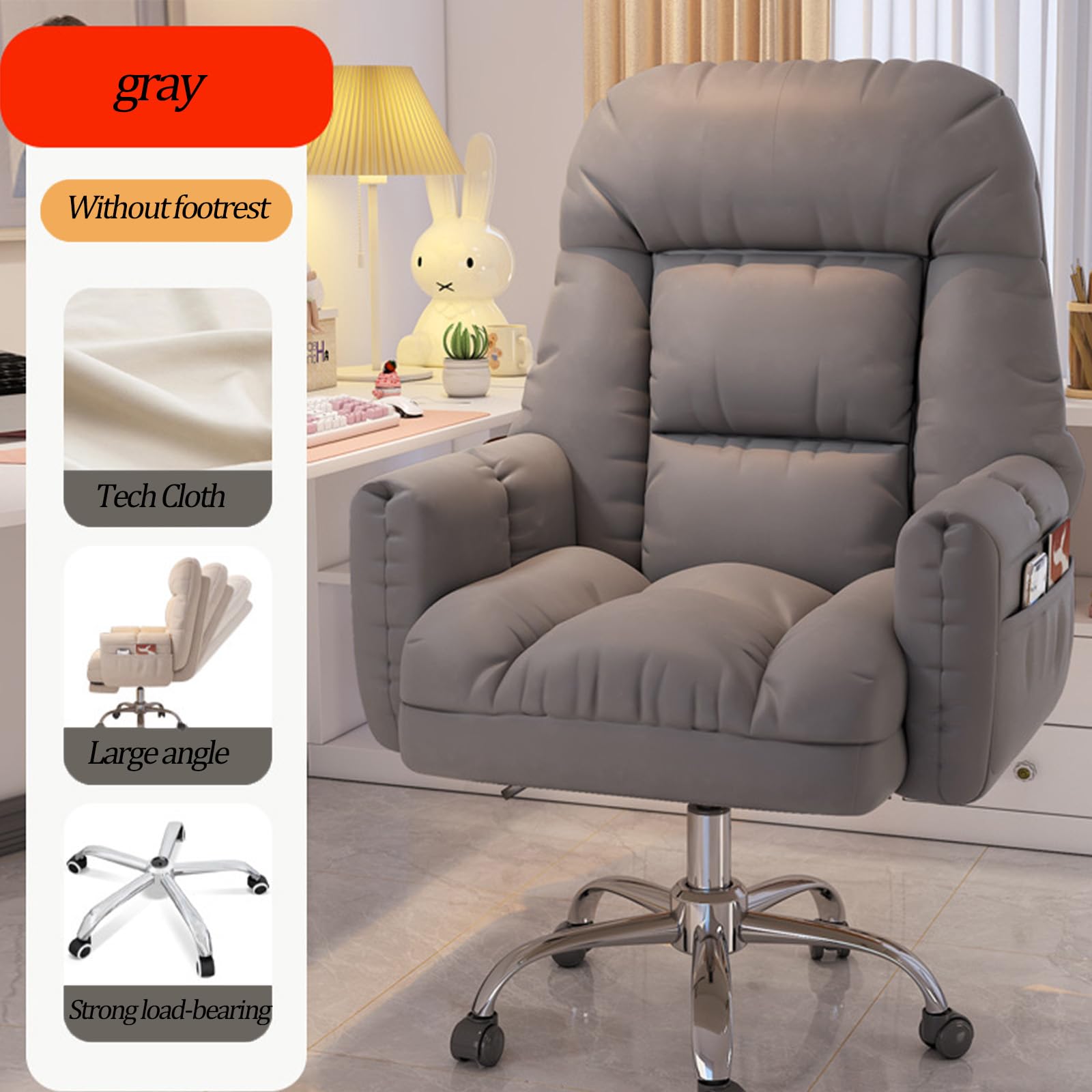 Krzesło biurowe, leżanka, krzesło do gier, krzesło komputerowe, domowe krzesło biurowe, oparcie, podnoszenie, leniwa sofa do salonu, krzesła gamingowe, wygodne krzesła biurowe, fotel do sypialni