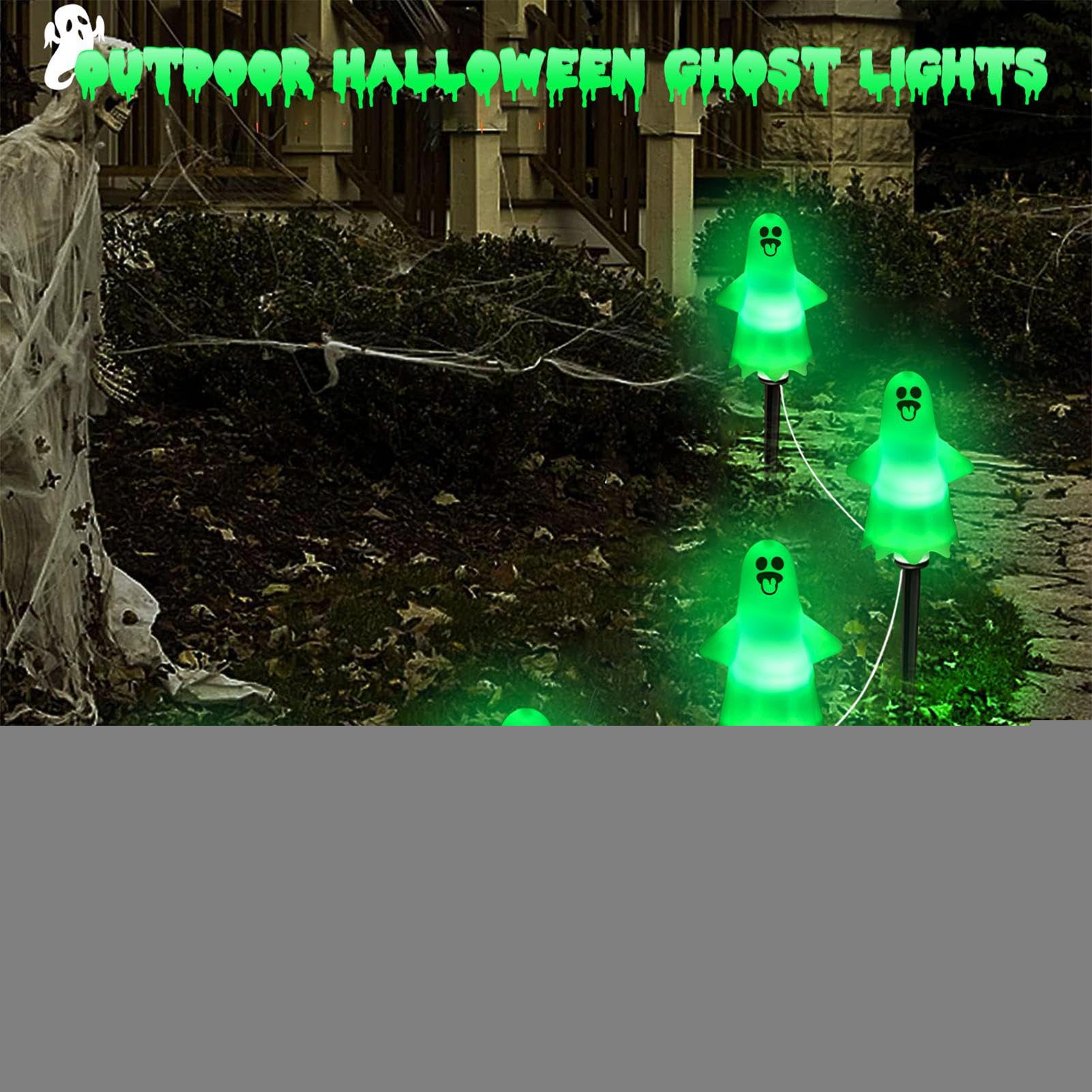 Lampy Solarne Zewnętrzne na Halloween Panel Słoneczny Wodoodporny I Odporny