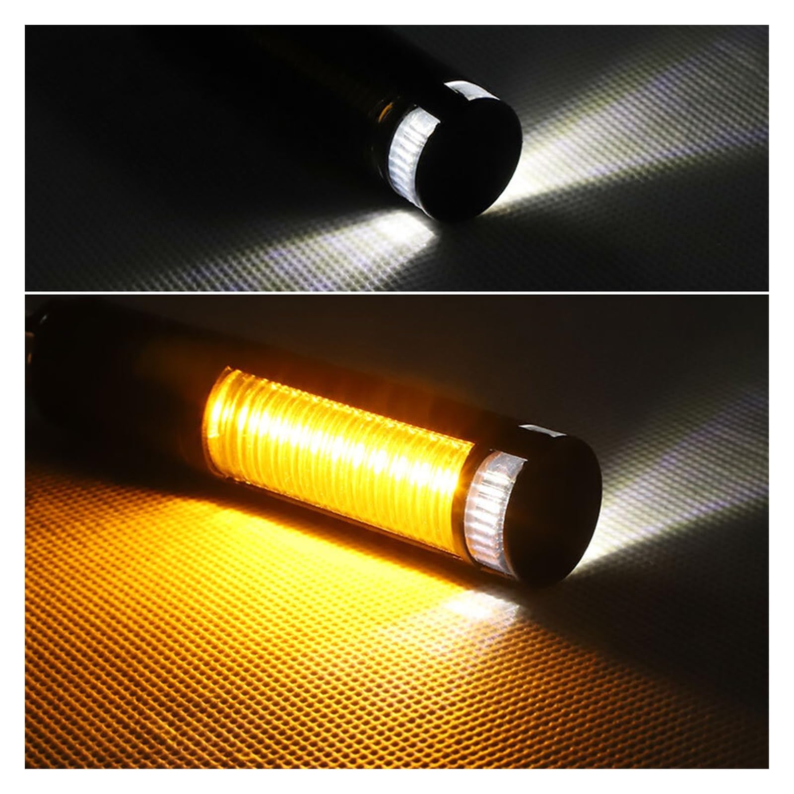 Luces LED De Señal De Giro Delanteras Y Traseras Universales M10 Luz De Freno Trasera Intermitentes DRL, Luces De Señal De Flujo De Agua 12V Luces direccionales