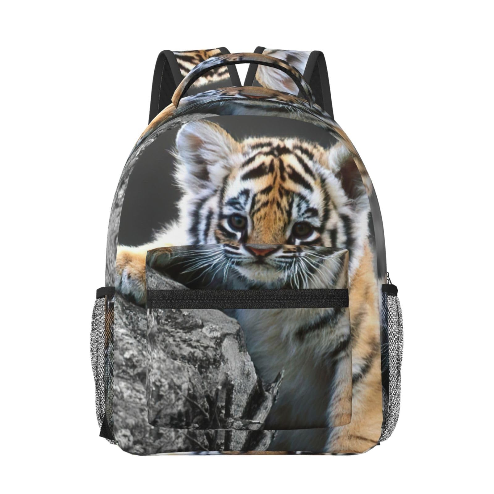 Sac à dos ordinateur portable EdWal tigre mignon Noir taille unique