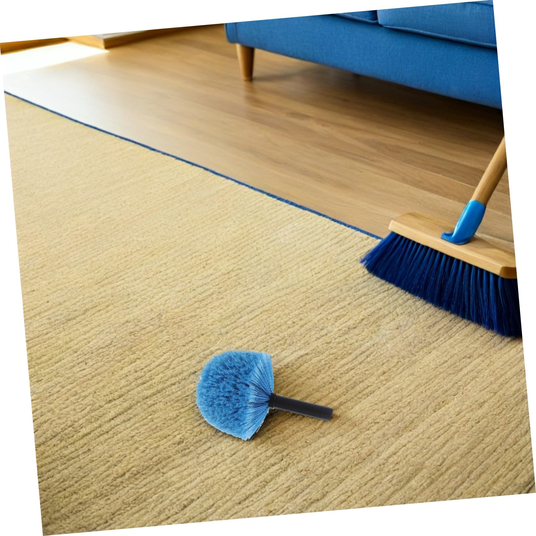 OUNONA 3stücke Spinnwebenbürste mit Kehrkopf für Wand und Dachreinigung Spinnenbesen zur Effizienten Entfernung von Spinnweben und Staub Kompatibel für Innen und Außenbereiche