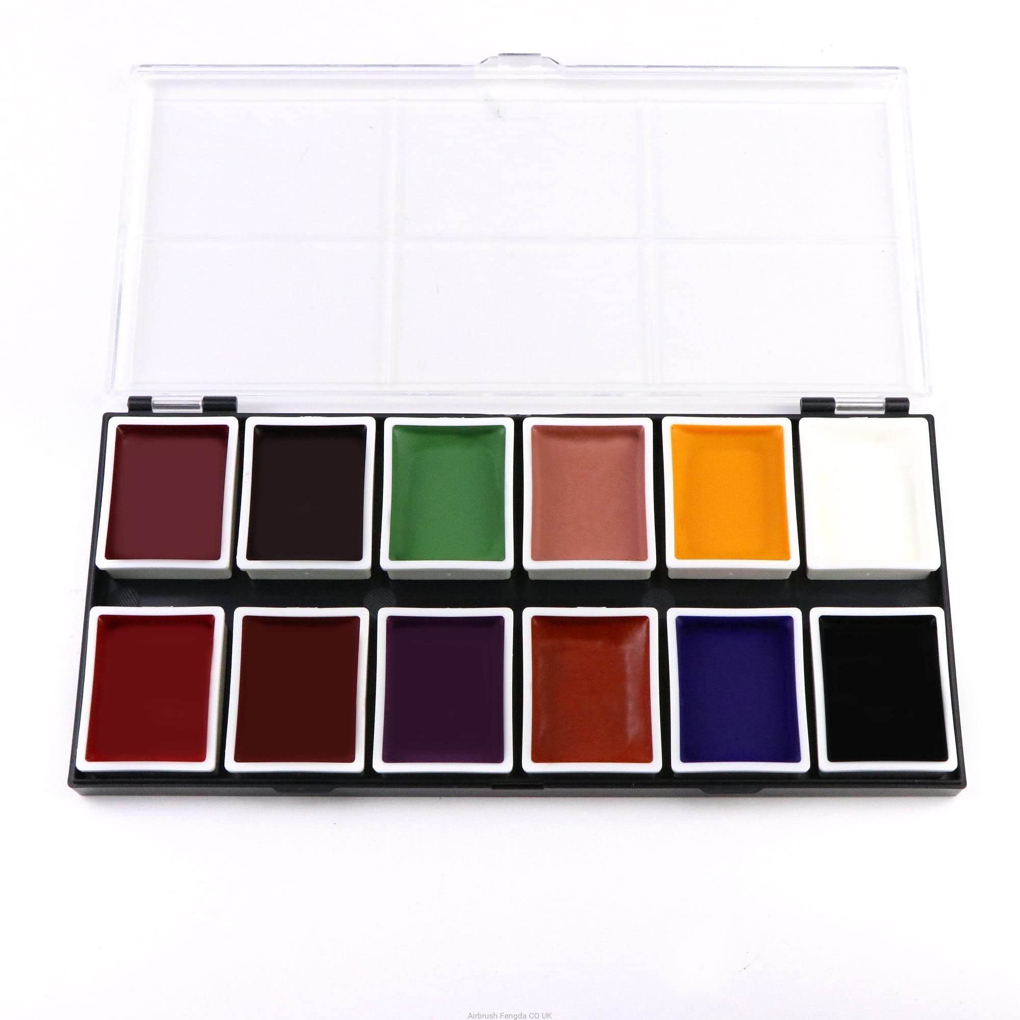 Alcohol-based bodyPainting - Skin Illustrator FX - 12x Base colors (12x8g)