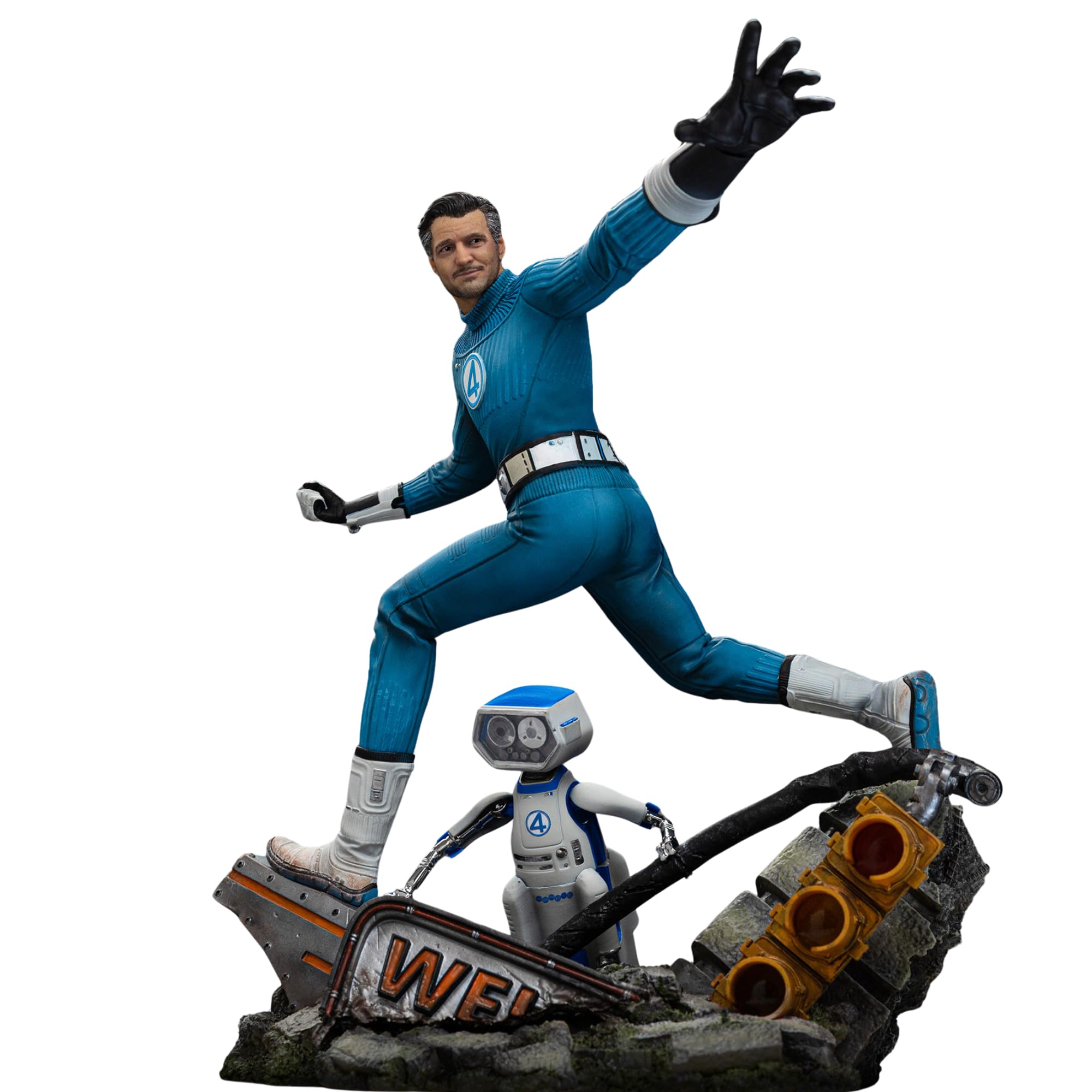 Iron Studios Statue Art Scale 1/10 Fantastische Mister, die 4 fantastischen ersten Schritte, 26 cm