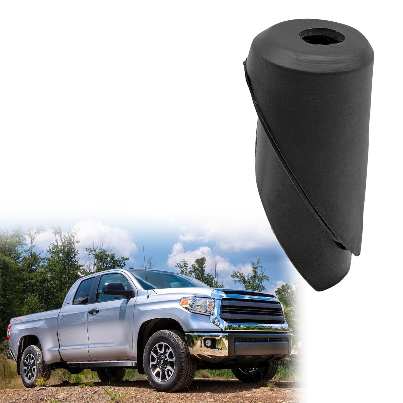 NOTISHCar Antenna Ornament Grommet Base, Car Radio Antenna Mounted Base Replacement for oyota Tundra 2014-2020 Replace 86392-0C030