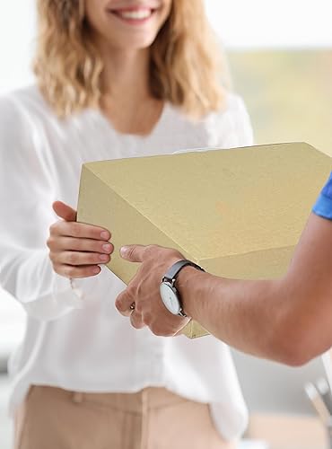 Miniatura 7 de SOUNDANCE Caja para portátil con espuma protectora, funda para portátil hecha a mano, caja de envío de cartón para laptop, caja de correo segura