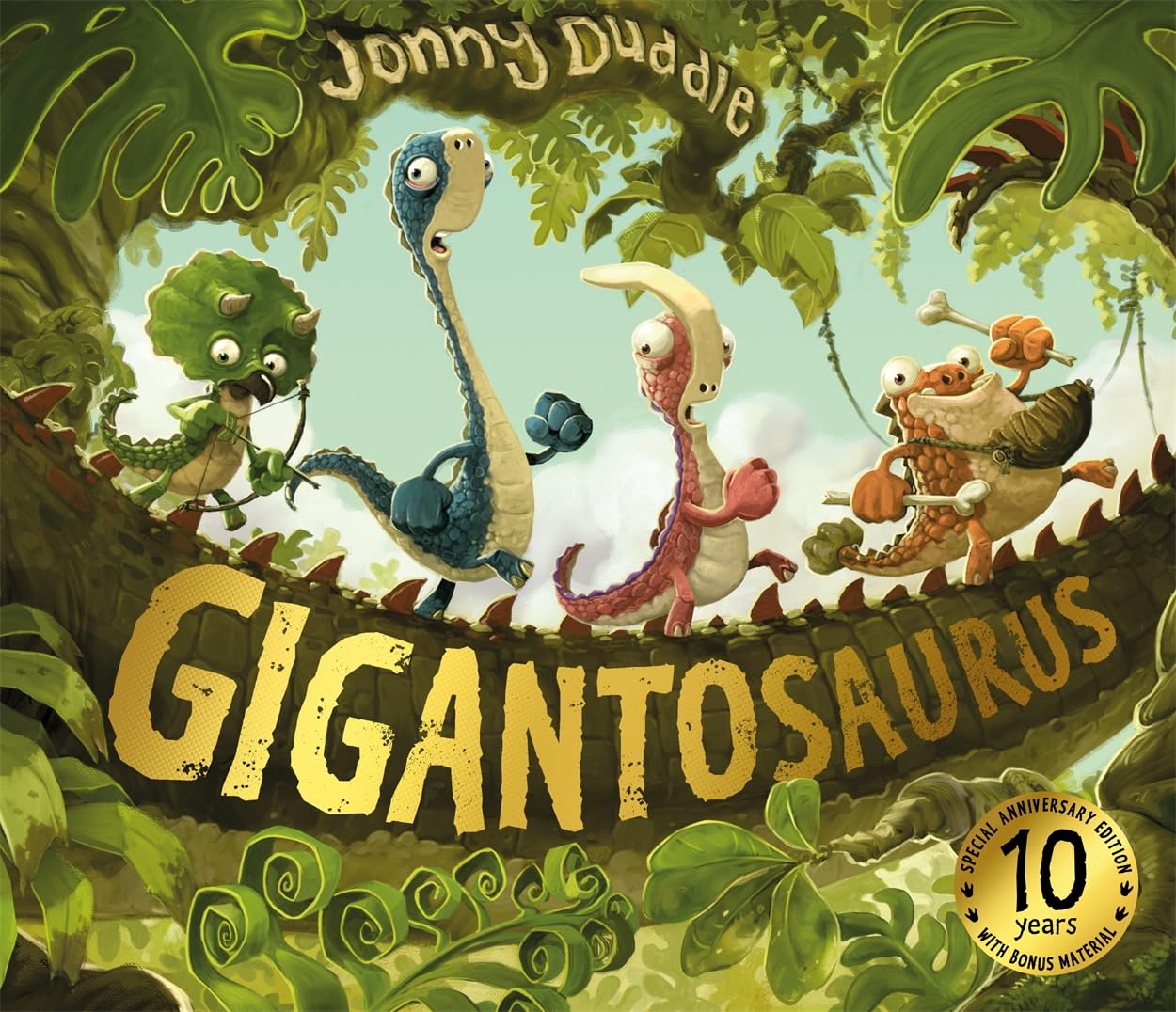 Jonny Duddle Unisex Multicolor Gigantosaurus Paperback Book