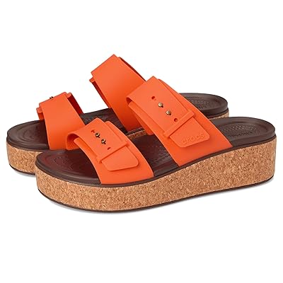 Crocs Brooklyn Cork Buckle Sandals Women