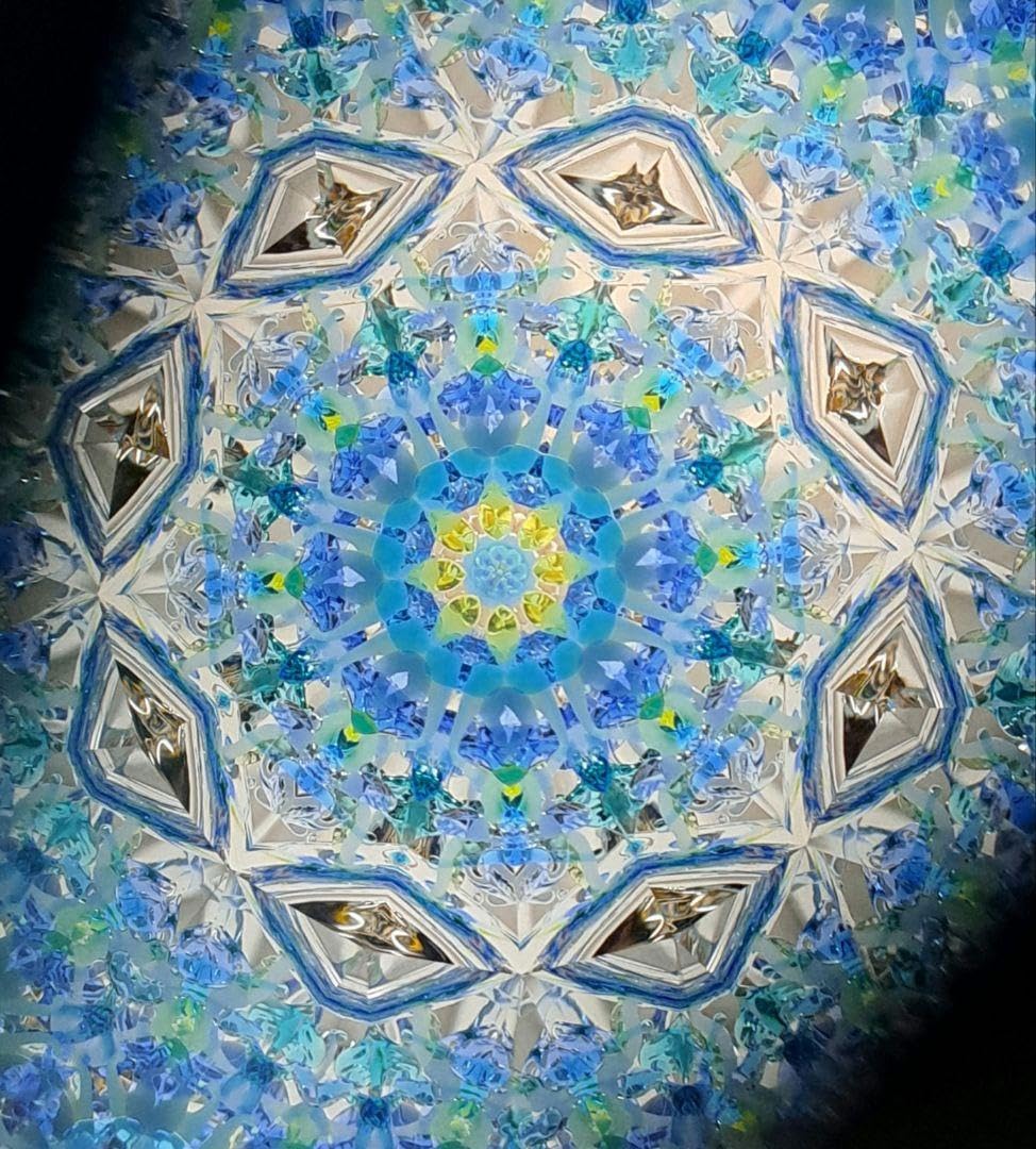 ☆美品☆佐藤元洋さんのオイル万華鏡