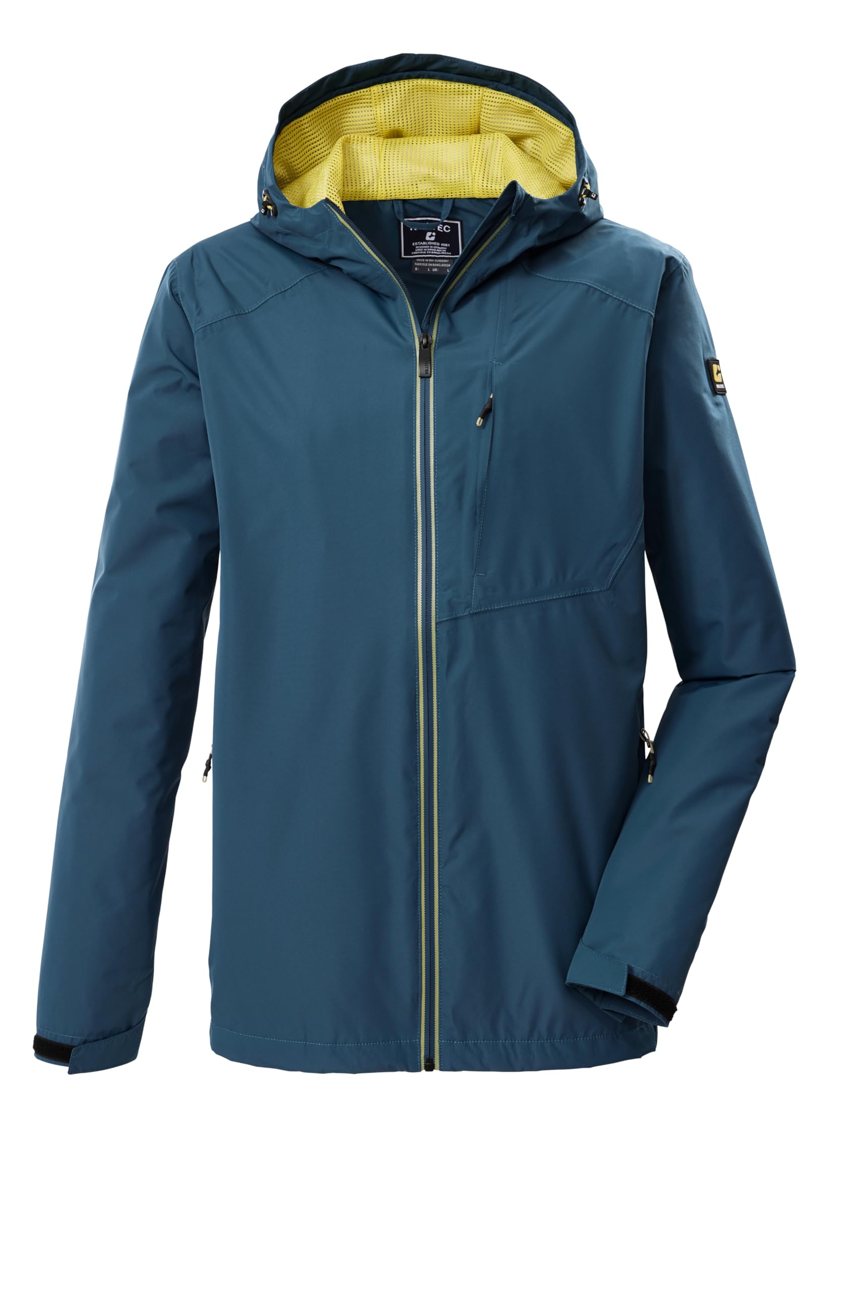 Killtec Herren Kos 56 Mn Jckt Funktionsjacke/Outdoorjacke mit Kapuze, packbar