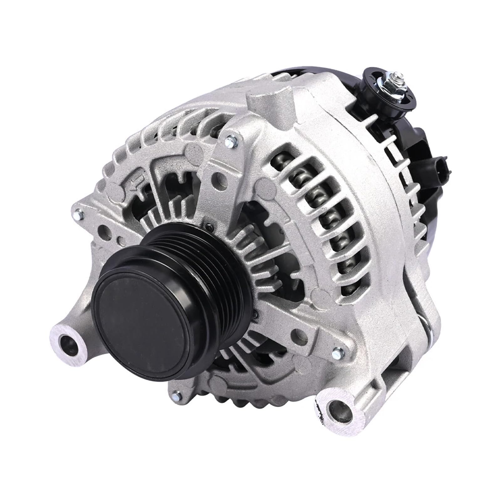 Photo 1 of Alternator Replace 56029803AA Compatible with Jeep Wrangler 2018-2023 3.6L, for Jeep Gladiator 2020-2023 3.6L,12V 240A 6-Groove Clutch Pulley Clockwise