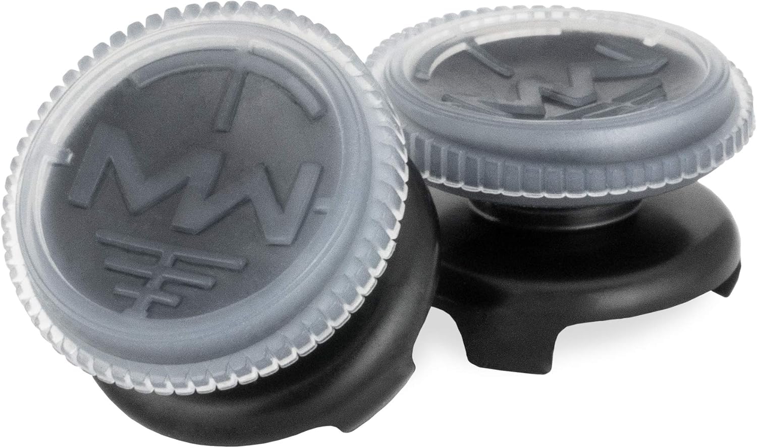 Call of Duty: Modern Warfare - A.D.S. Performance Thumbsticks for PlayStation 4 (PS4) | 2 High-Rise, Concave | Transparent/Black